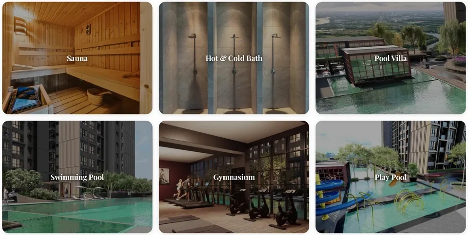 Parkland wellness and pool facilities